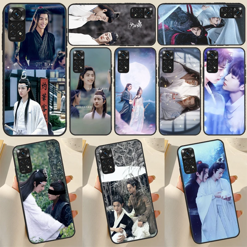 ChenQingLing Wang Yibo XiaoZhan For Redmi 10 10C 9 9A 9C K50 K40 Gaming Phone Case For Redmi Note 11 8 9 10 Pro 9S 10S 11S