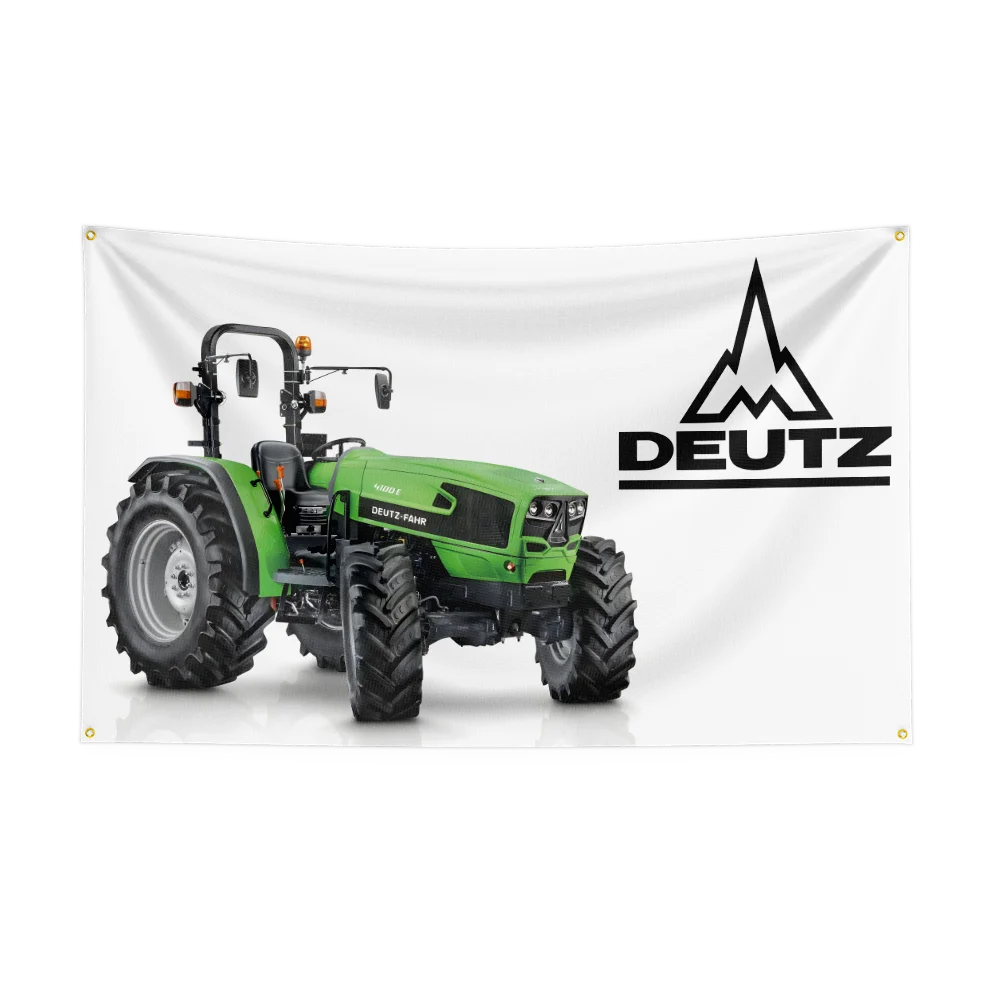 3×5ft D-Deutz AGs Tractors Flag Polyester Digital Printed Tool Tapestry Banner Curtain For Decor B