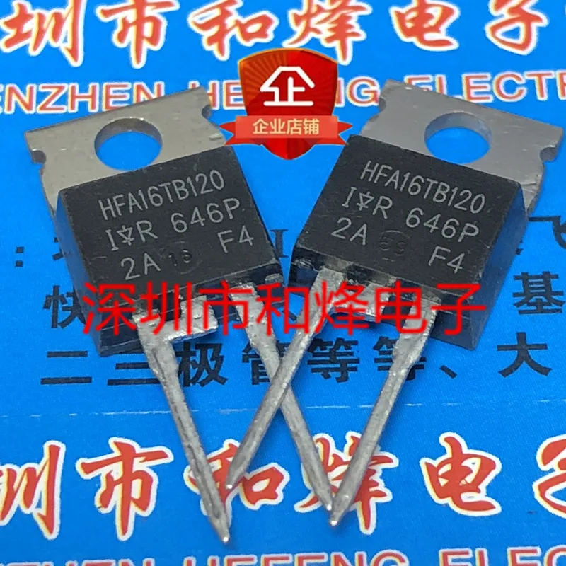 5PCS-10PCS HFA16TB120 TO-220 1200V 16A บนสต็อกใหม่และ Origjnal