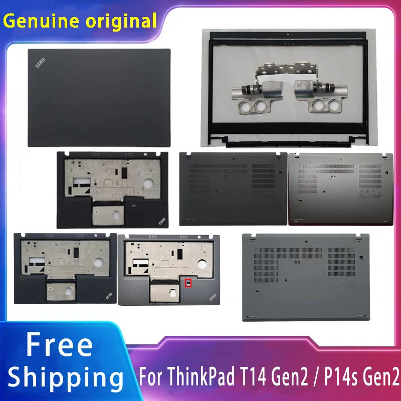

New For Lenovo ThinkPad T14 Gen2 / P14s Gen2;Laptop Accessories Lcd Back Cover/Front Bezel/Palmrest /Bottom 5CB0Z69248
