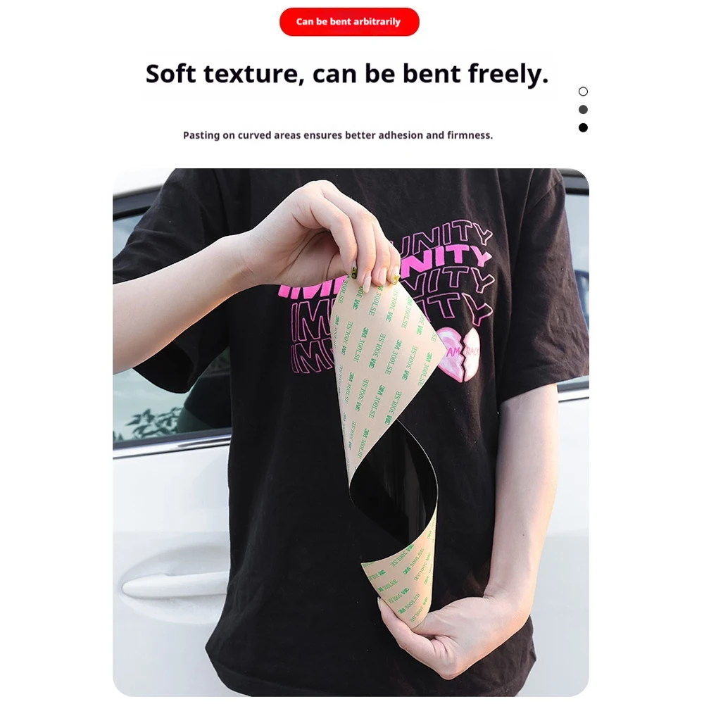 Para Honda CR-V 2007-2024 2018 2019 2020 2021 6 uds cubiertas embellecedoras de ventana película central columna B C Pilar postes pegatina accesorios de coche