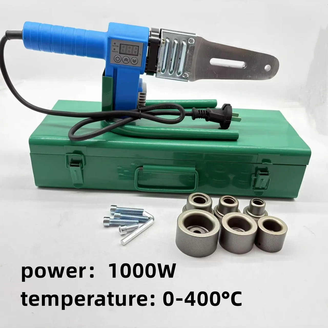 

free shipping digital temperature display controled PPR welding machine, plastic welder 20-32mm for weld plastic pipes