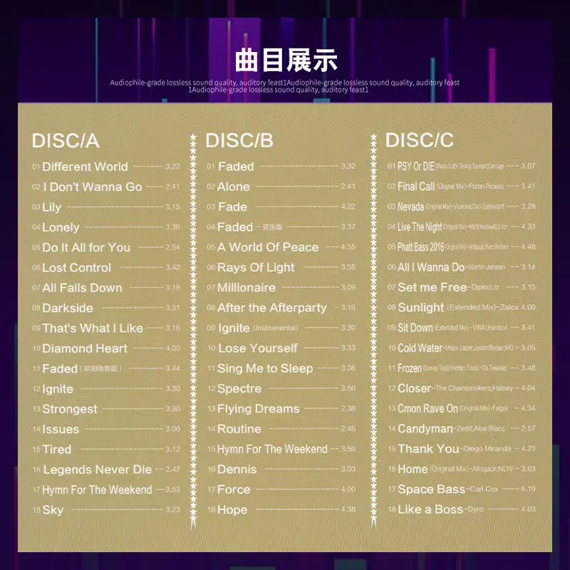 Alan Walker - Ideal World Música europea y americana Disco de vinilo Hi-Fi sin pérdidas + Discos de CD para automóvil para colección de fans y escucha