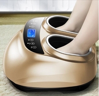 Electric Shiatsu Foot Massager Kneading Air Pressure Foot Massage & Heating Therapy For Health Care Feet Spa Relaxation