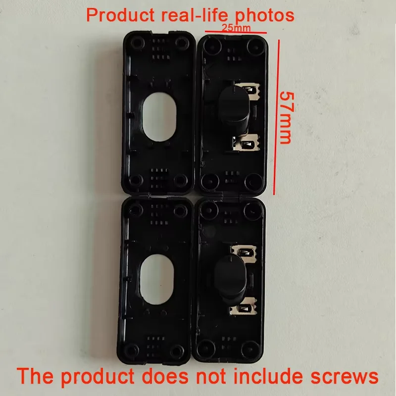 5 Pcs/lot Practical Classic Black Inline ON/OFF Table Lamp Desk Light Cord Cable Switches Electrical Accessories image 2