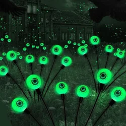 Luci a bulbo oculare solare a LED per esterni impermeabili Halloween Decorazione esterna Luci a corda Lampade da giardino Cortile Vacanza PartyDecor