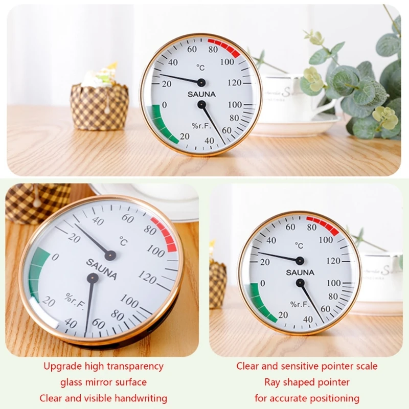 Indoor Outdoor Instruments Thermometer Hygrometer Indoor Humidity Temperature Measure Tool Measurement for Garden-Room