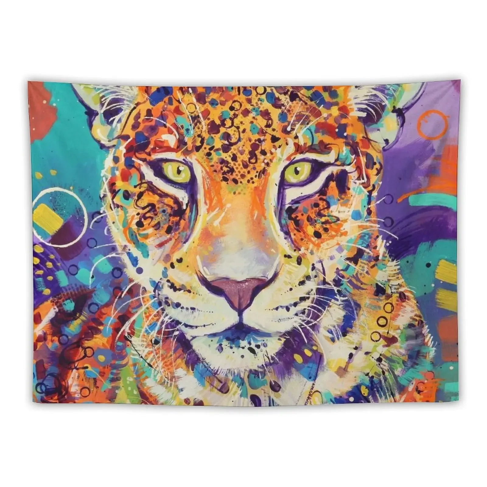 Jaguar Tapestry Decoration Wall Bedroom Decor Aesthetic Tapestry