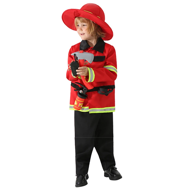 Red Fireman Uniform…