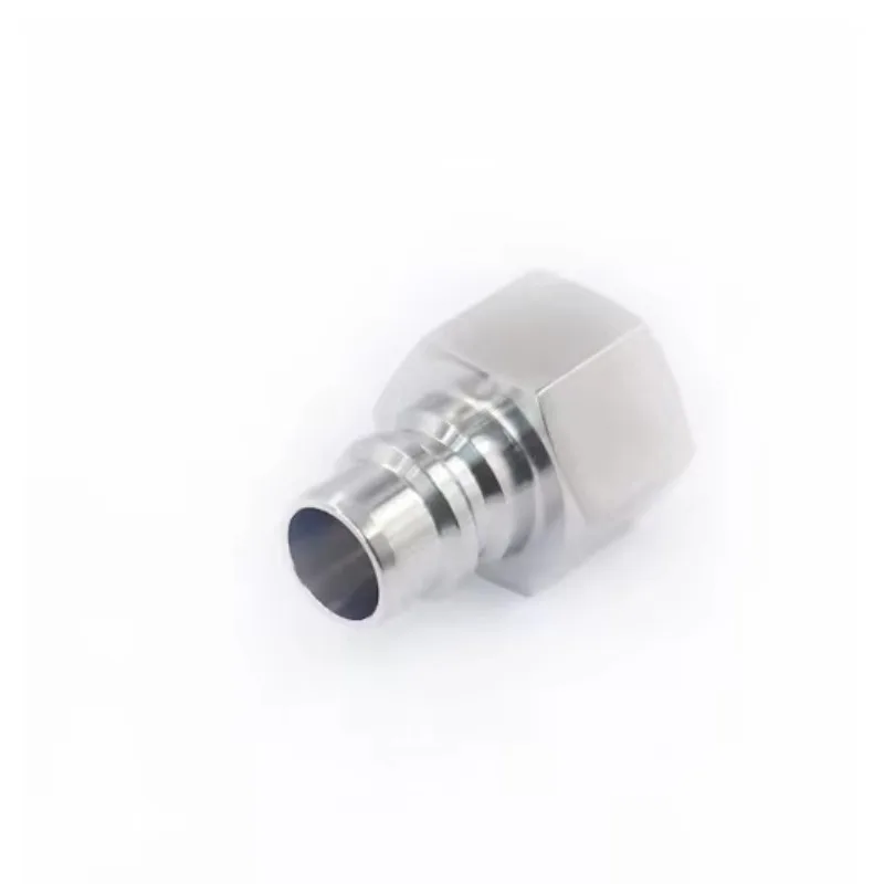 Interchangeable Forged Swagelok Quick Connector 304 316SS Internal Screw NPT/BSPP/BSPT Joints High Pressure Fittings for Oil