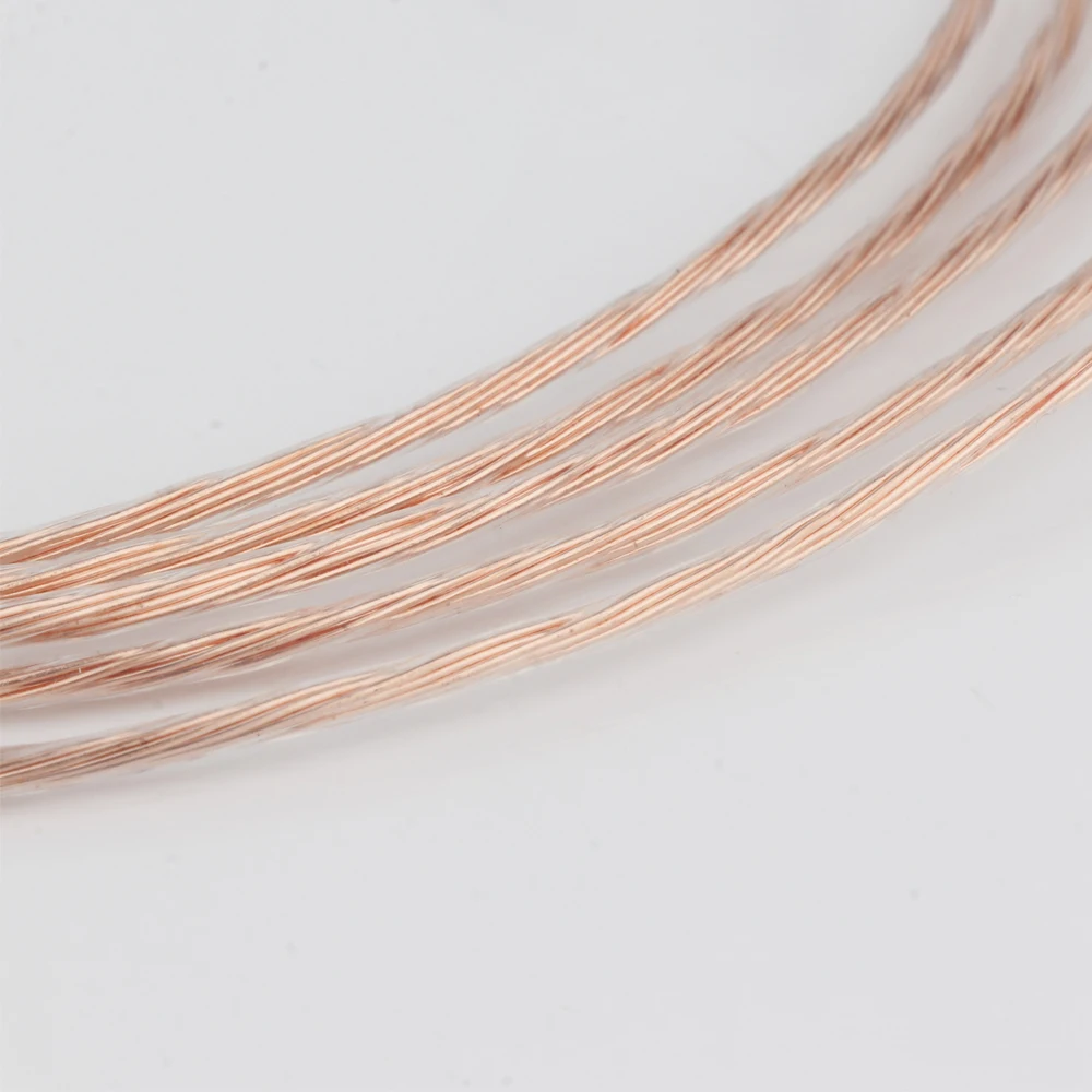 Hochreines Lautsprecherkabel 7N OCC Einkristall-Kupfer 1,76 Quadrat Hifi-Verstärker Upgrade-Lautsprecherleitung AC-Stromkabel – Detail 7