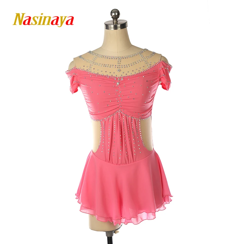 

Nasinaya Figure Skating Dress Customization Competition Women's Children's Rhythmic Gymnastics Performance Indian Style Clothing