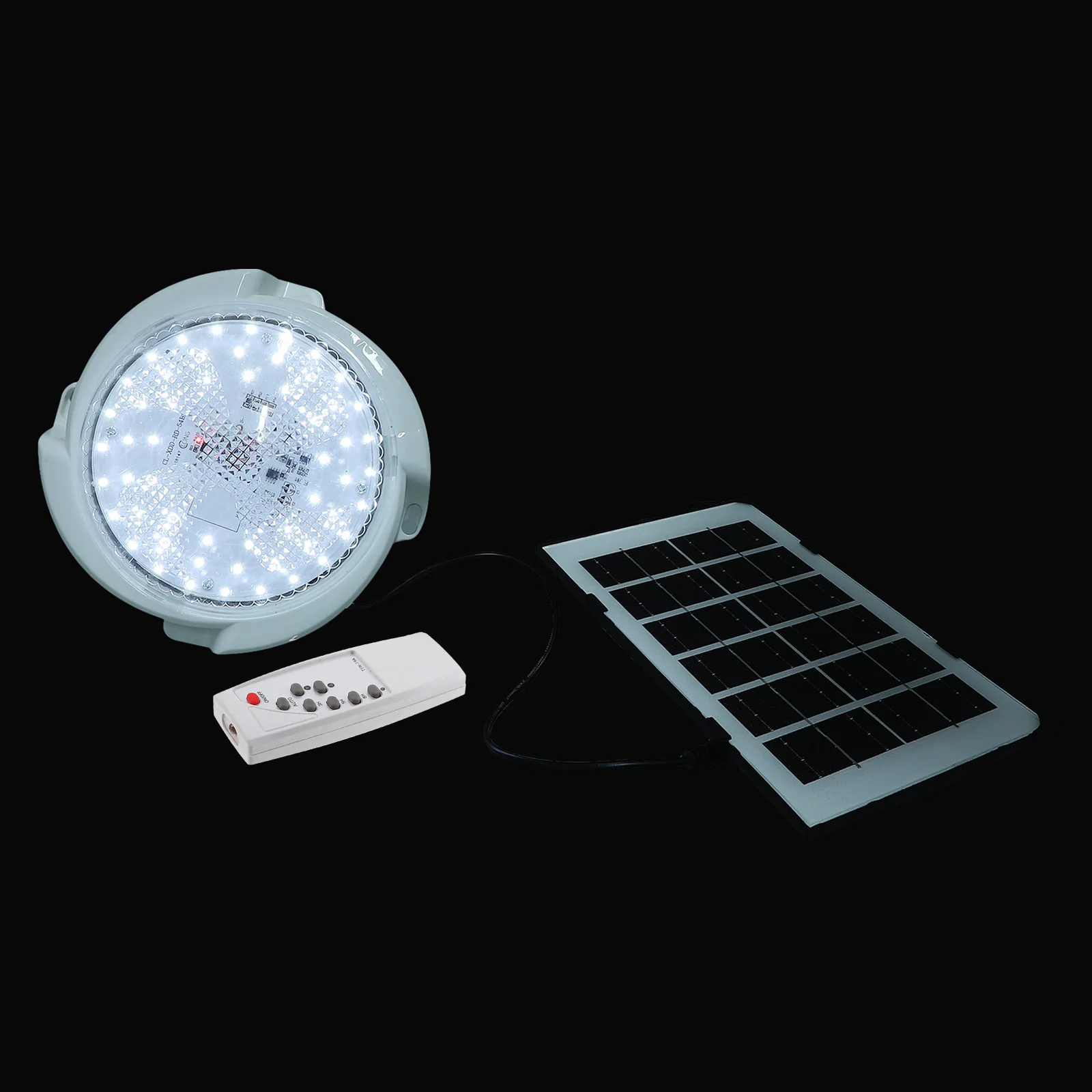 

Remote Control Chips Solar IP65 Waterproof Solar Garden Wall Lamp Camping Ceiling Ceiling Light Lamp Night Light