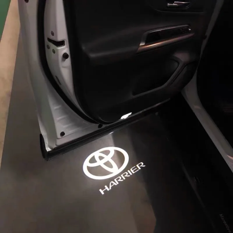

Car Styling Door LED Decoration Wireless Welcome Light Logo for Toyota Harrier 30 60 XU30 XU60 2003-2024 Venza VENZA 2009--2025