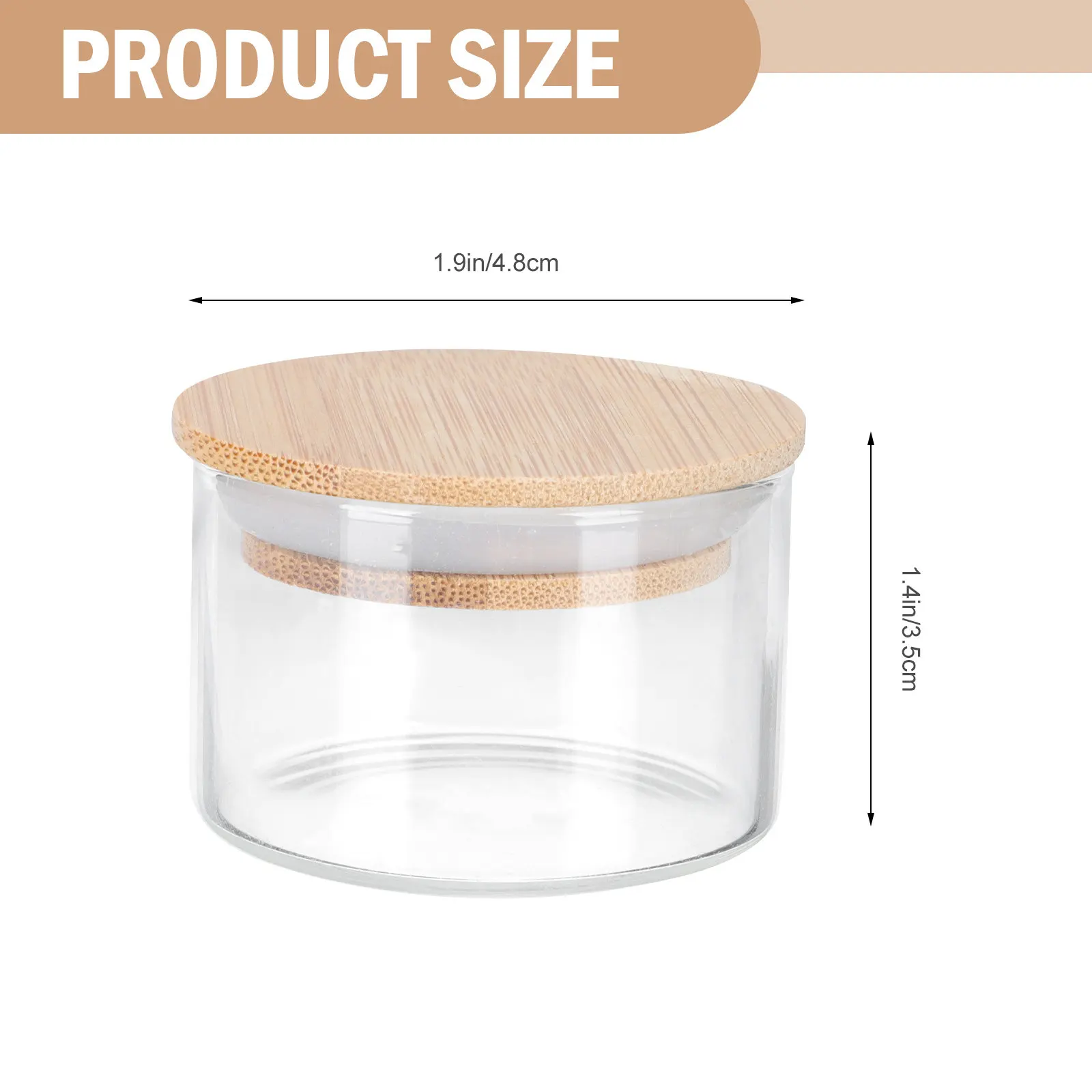 2Pcs High Quality Glass Nail Liquid Holding Cup Manicure Pen Washing Tool Nail Art Mixing Container Salon Professionals