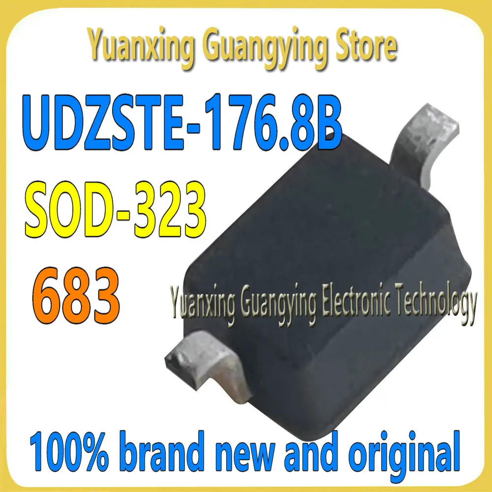 (50–100 pieces) UDZSTE-176.8B UDZSTE 176.8B Marking: F2 683 6.8V 200mW SOD-323 Zener diode 100% brand new