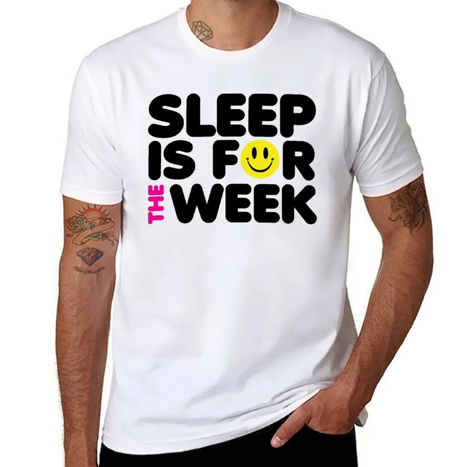 

Sleep For The Week Music Quote T-Shirt t shirts designer anime tshirt T-Shirt