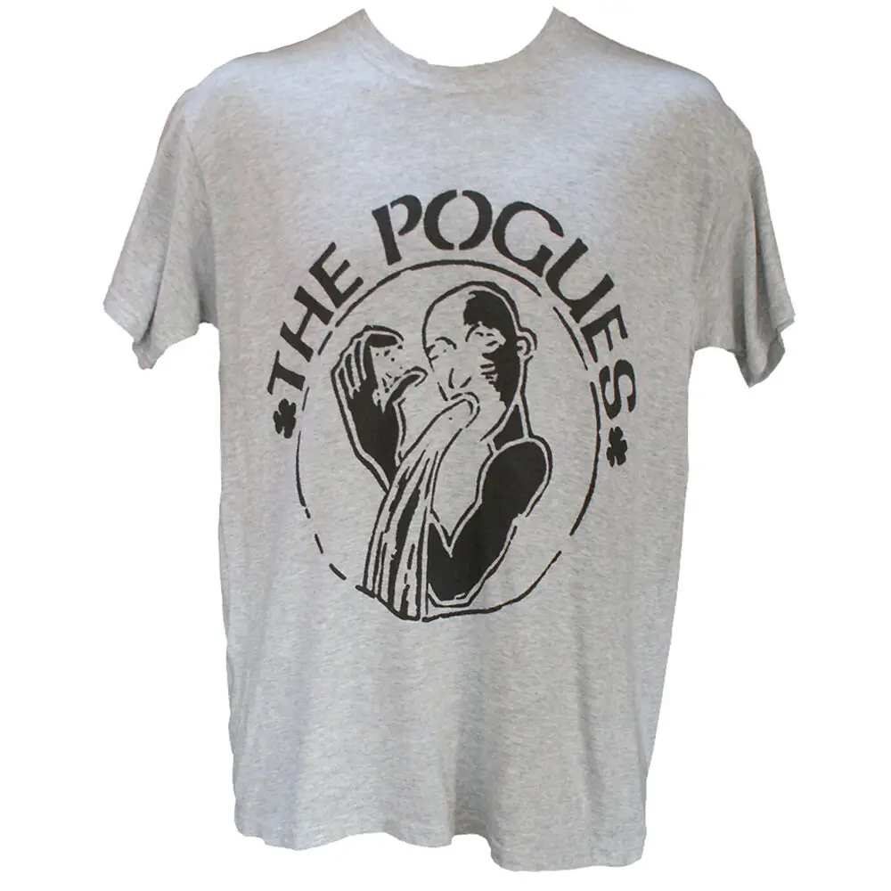 Il Pogues Irlandese Punk Rock Folk Fascia Concerto Poster T Shirt Unisex Nuovo  High Quality 100%Cotton Short Sleeve