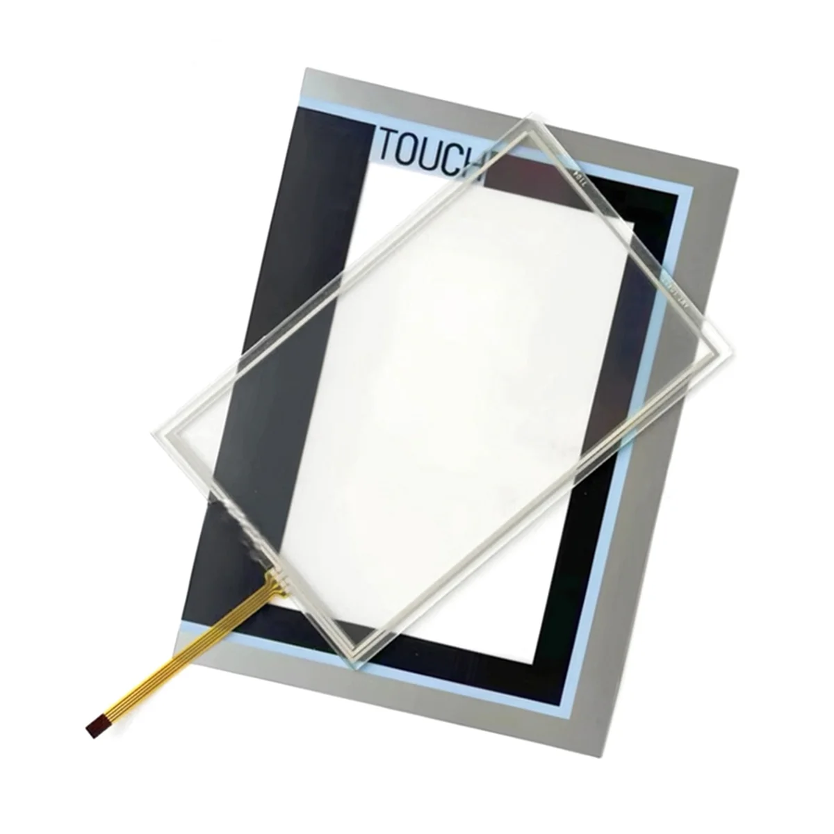 Digitalizador de vidro do painel Touch S n de 12 polegadas com sobreposição para 6Av2124-0Mc01-0Ax0 Tp1200 Comfort Touch