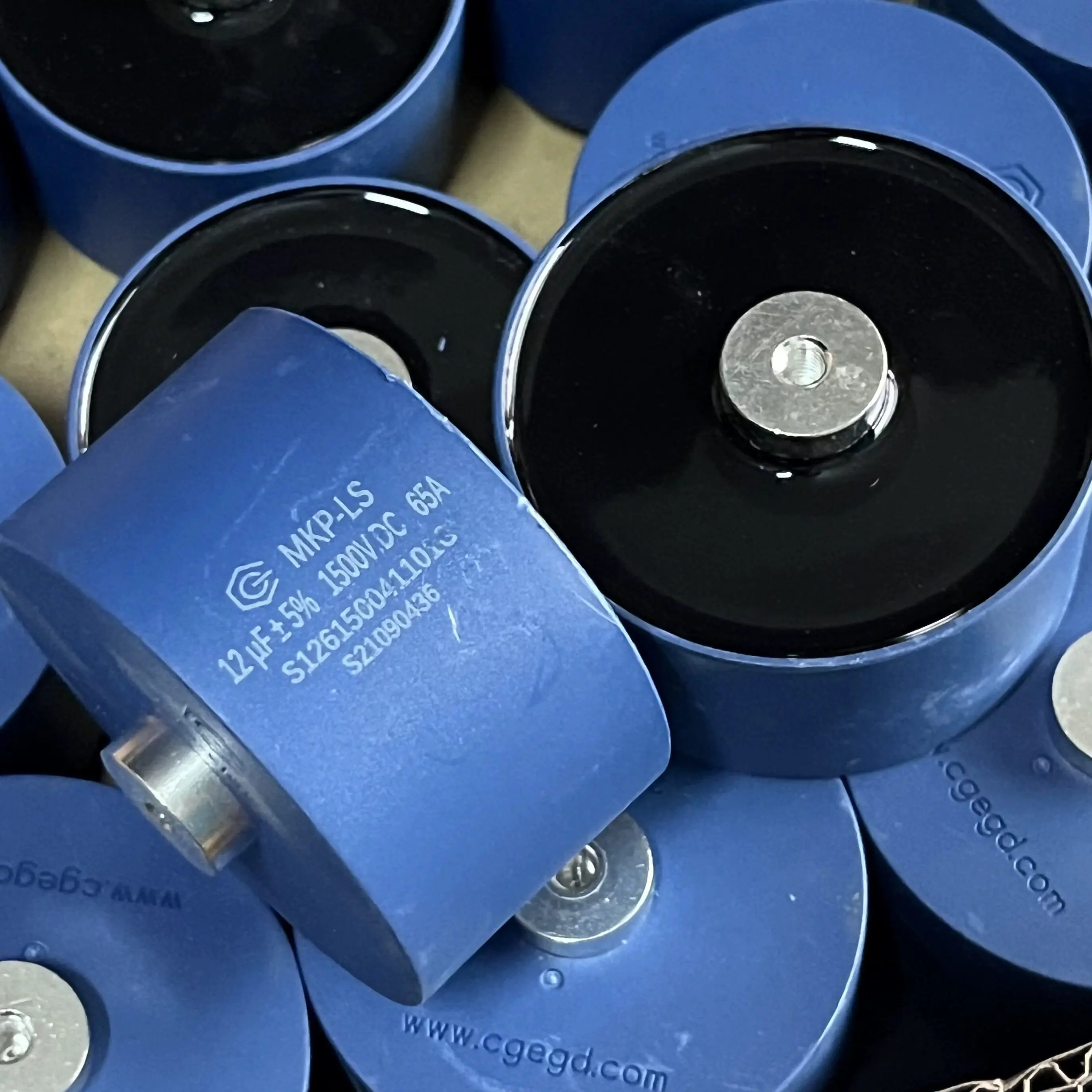 12UF 1500V DC 65A high-current welding machine capacitor, resonant capacitor