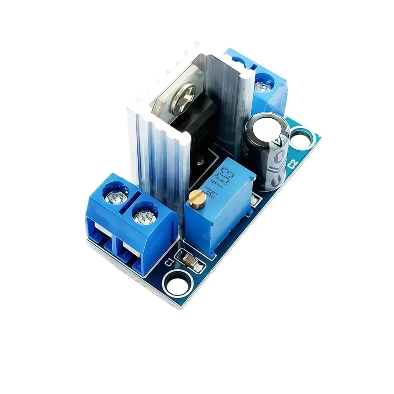 LM317 adjustable voltage regulator power board, DC-DC voltage reduction module, linear voltage regulator voltage reduction circu