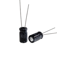 50pcs 25 v100uf volume 6x7mm 100uf 25 v 100 mf MFD aluminum electrolytic capacitors