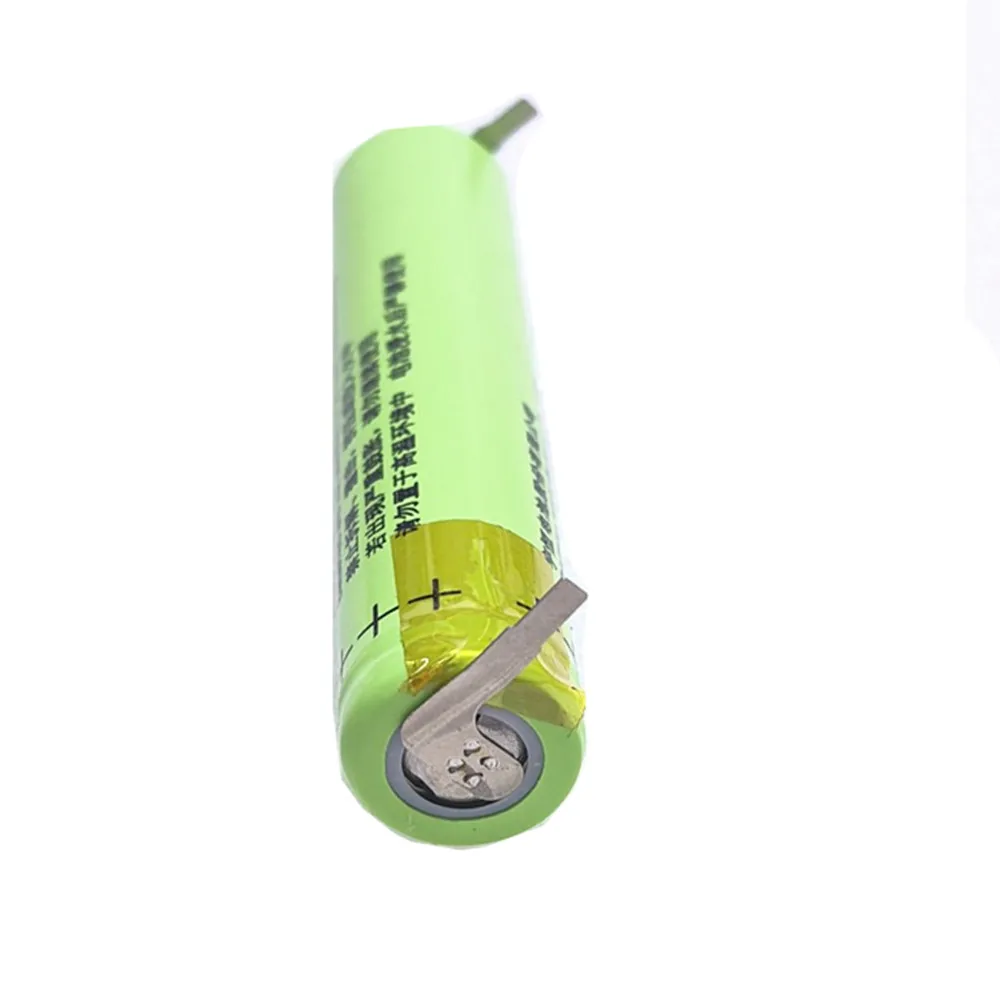 3.7V 14650 With Soldering Tabs Battery For SOOCAS V1 V2 X3 X3U X5 D2 D3 Sonic Electric Toothbrush Led Flashlight Walkie Talkie