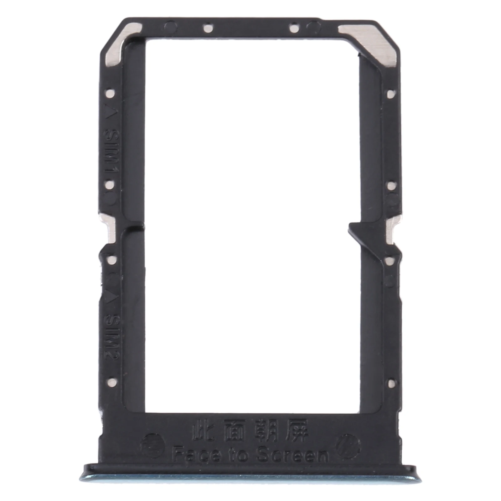 

For OnePlus Nord CE 5G EB2101 / EB2103 SIM Card Tray + SIM Card Tray SIM Card Holder Drawer Phone Replacement Part