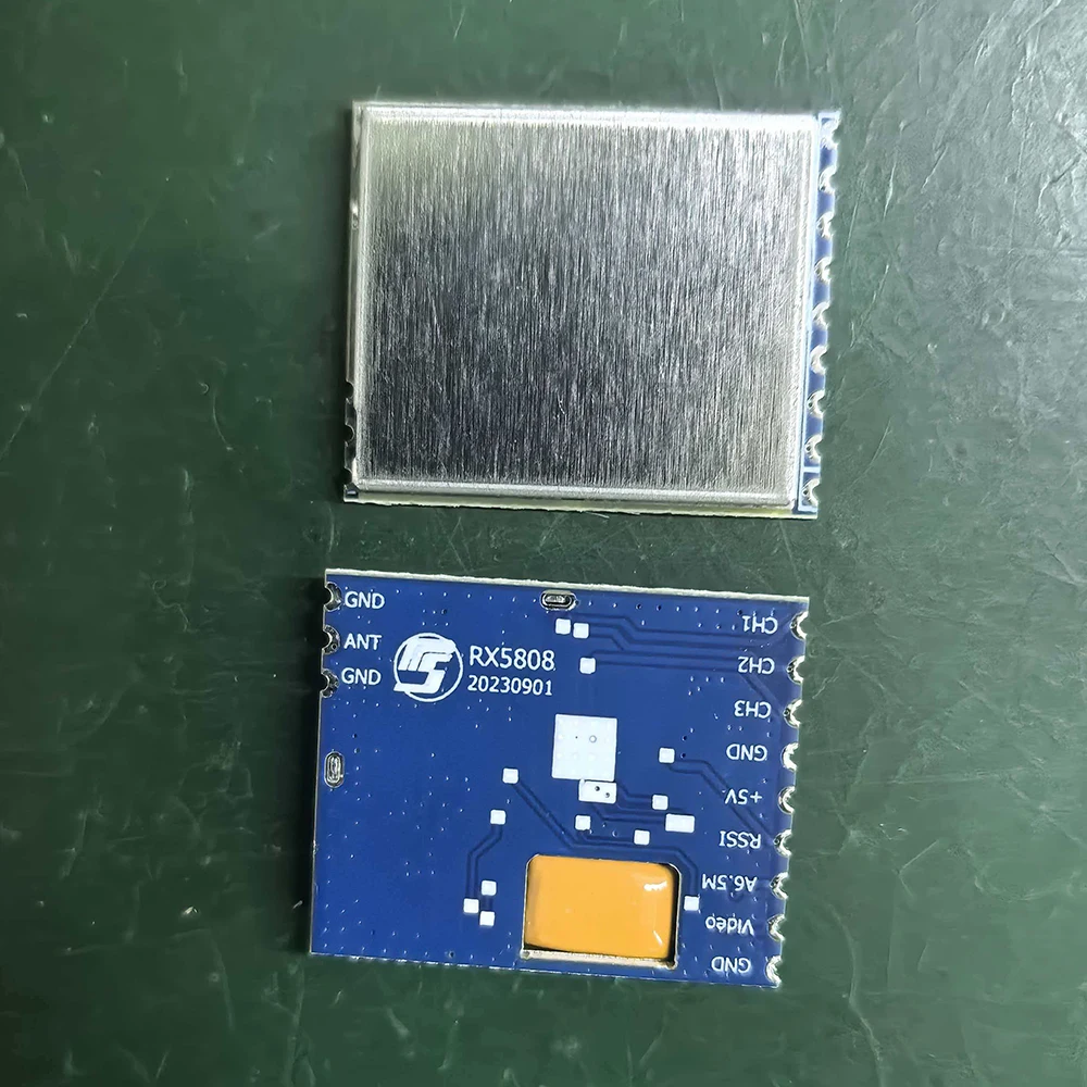 1/5PCS 5.8G Receiver Module SPI Control RX5808 Receiver Module Wireless Audio Video 5725~5865MHz 8Channels for RC FPV Model Part