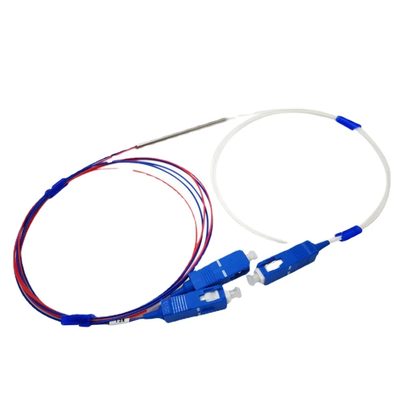 Công Suất Cao/ER 28dB 1X2 1:2 Chế Độ Đơn Mini Phân Cực Bảo Dưỡng Tối FBT Micro Sợi Quang Bộ Chia