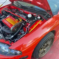 Front Hood Lift Support for Mitsubishi Eclipse 2G 1995-1999 D31A D32A D38A D39A Bonnet Modify Gas Struts Absorber Shocks Damper