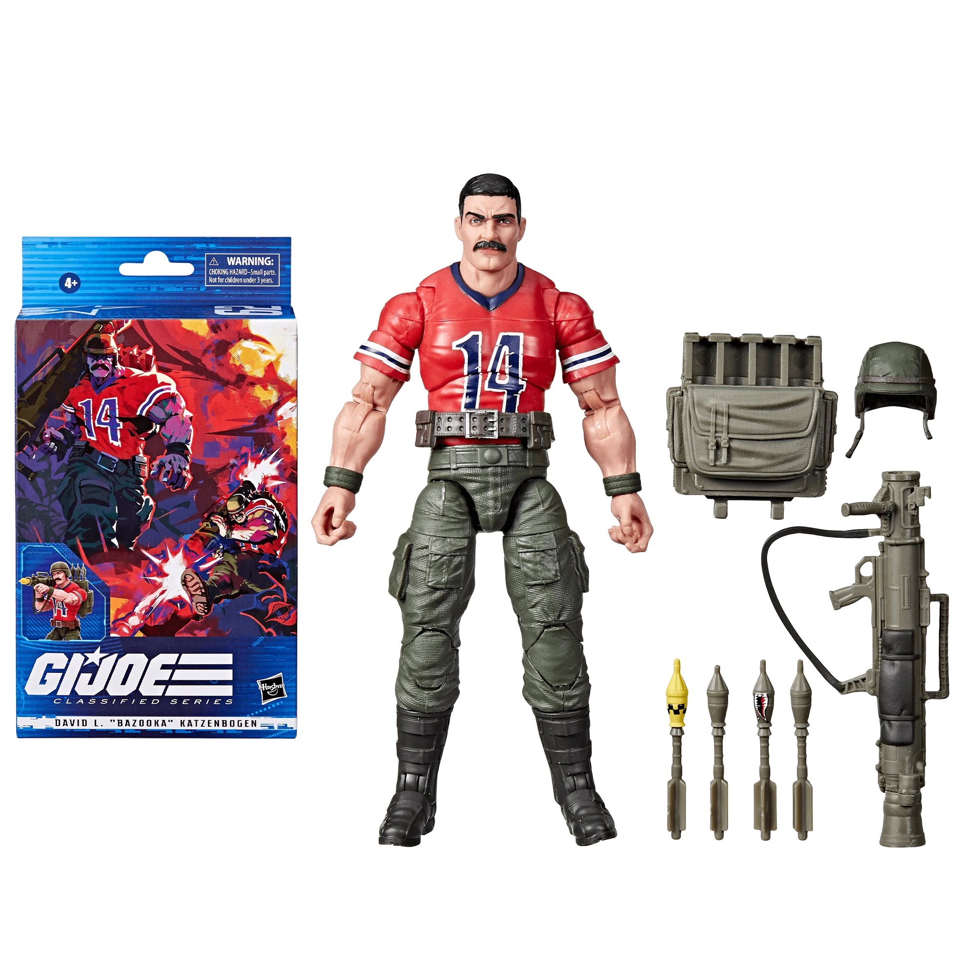 

In Stock G.i. Joe Classified Series No. 62 David L. "bazooka" Katzenbogen 6-in (15cm) Collectible Figure Doll Model