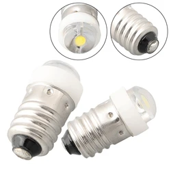 3/4.5/6V 0.5W 6000K LED bianco E10 lampadina di ricambio per torcia torcia lanterna torcia a LED lampadina E10 bocca a vite strumento da campeggio