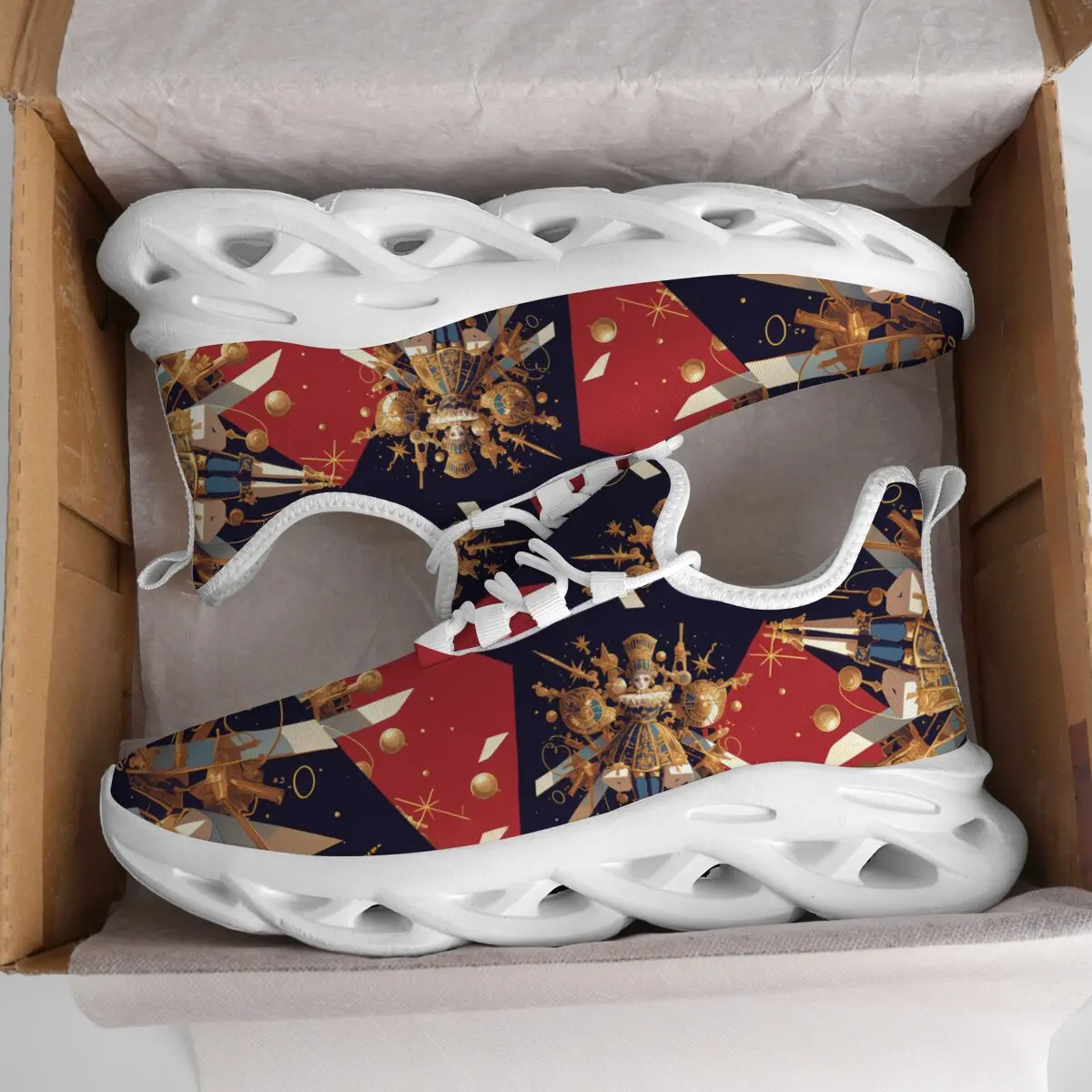 

Новая легкая рождественская цветочная мультяшная клетчатая модная повседневная спортивная обувь на шнуровке для мужчин и женщин