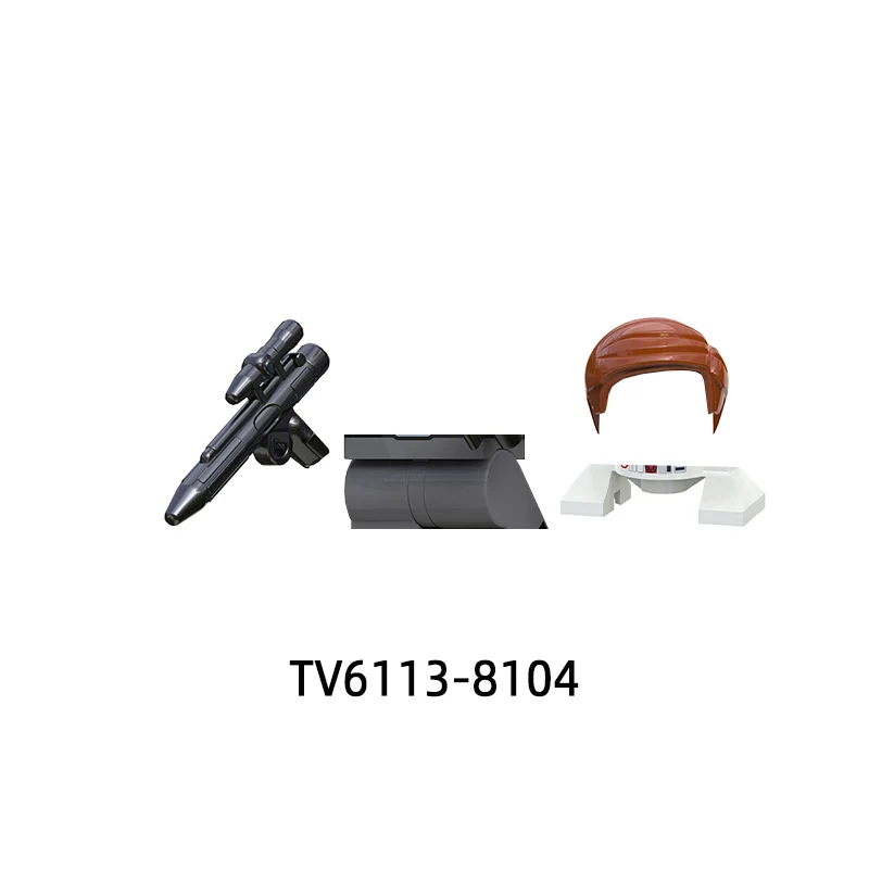 As tv6113 armas calças peças de cabelo figuras ação espada modelo blocos moc tijolos conjunto presentes brinquedos para crianças