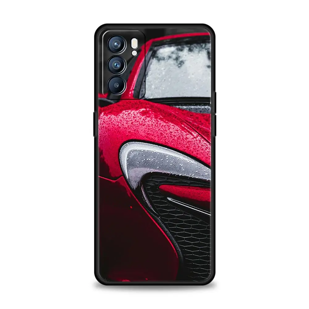 Super Car Sport Phone Case For Oppo Reno8 Reno7 Reno6 Pro A54 5G Find X6 X5 A53 A52 A9 A15 A95 A17 A16 A76 A74 A57 A31 Cover - Image 3