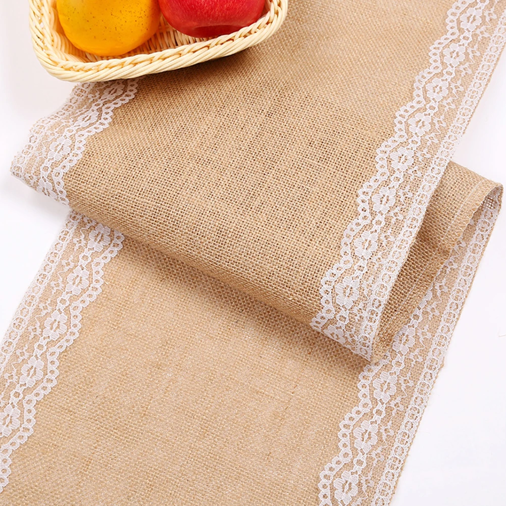 

Lace Tablecloth Rectangular Table Cover 70x130inch Wedding Floral Patterned Home Dining Buffet Use