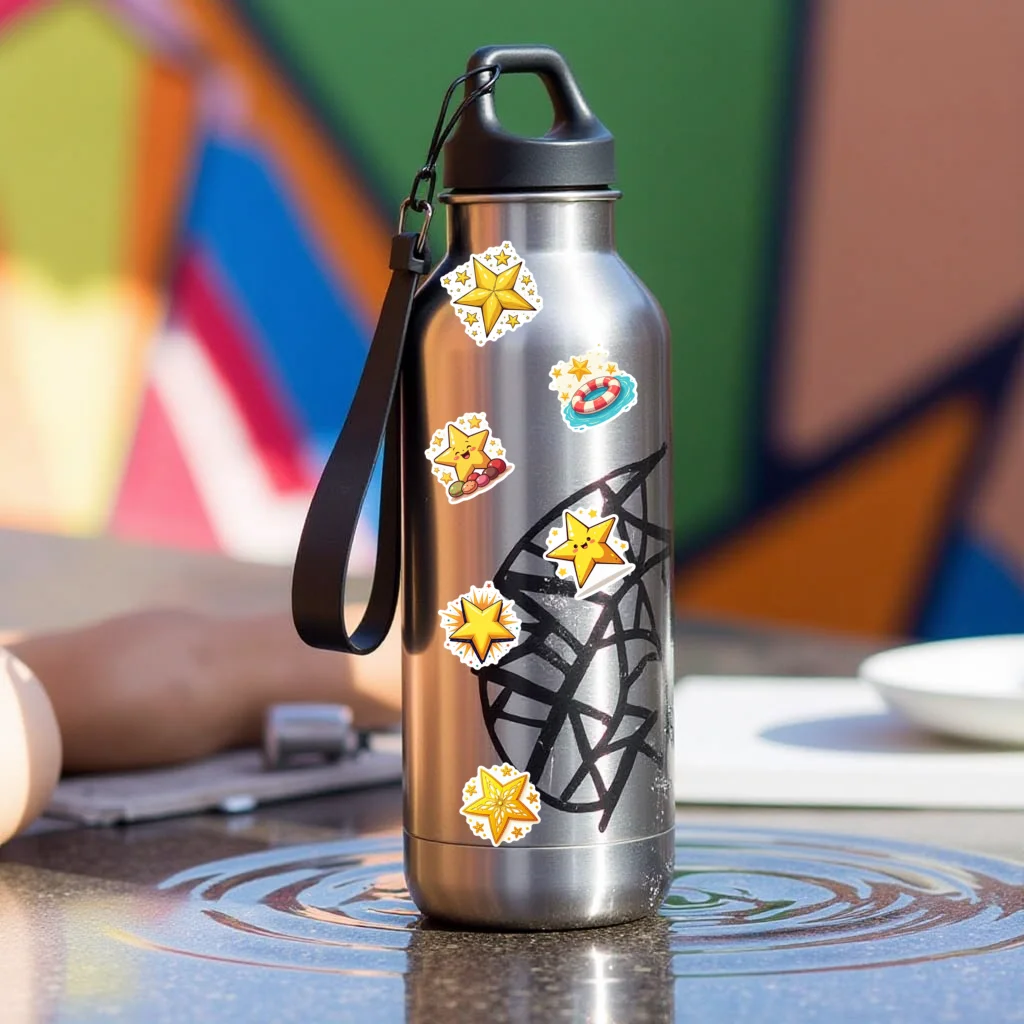 

50pcs Decals Assorted Stickers Laptop Stickers Cartoon Stickers for Scrapbooking Personalization Gift