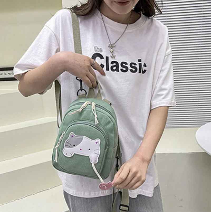 Sac à dos pour enfants, sac à dos chat mignon pour fille, sac à dos maternelle personnalisé et à la mode, sac de voyage pour fille