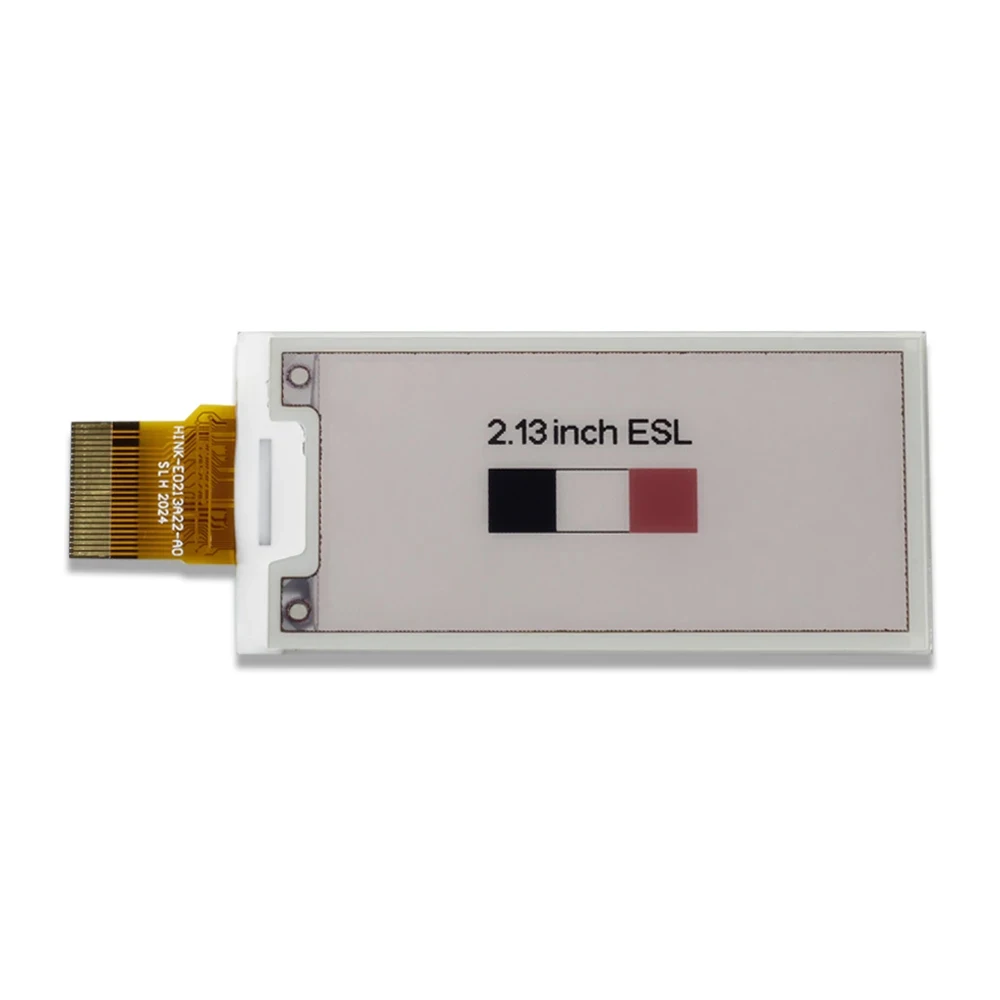 

2,13-дюймовый трехцветный дисплей 212x104 Eink, интерфейс SPI, дисплей epaper, совместимый с Arduino/Raspberry Pi 4b