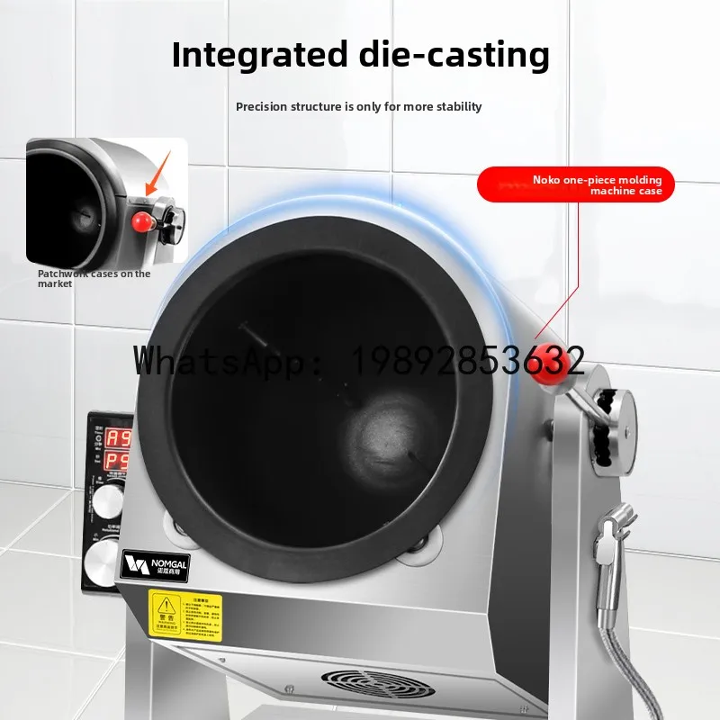 YFY Stir Fry Machine  Electric Gas Intelligent Fully Automatic Stir Fry Robot for Canteen High Heat Stir Fry Rice Noodles