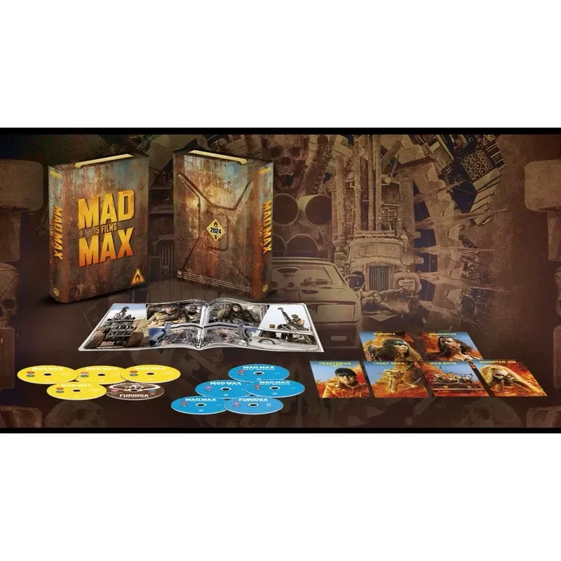 British Version 4K Blu Ray Mad Max Five Parts Collection With Chinese Subtitles