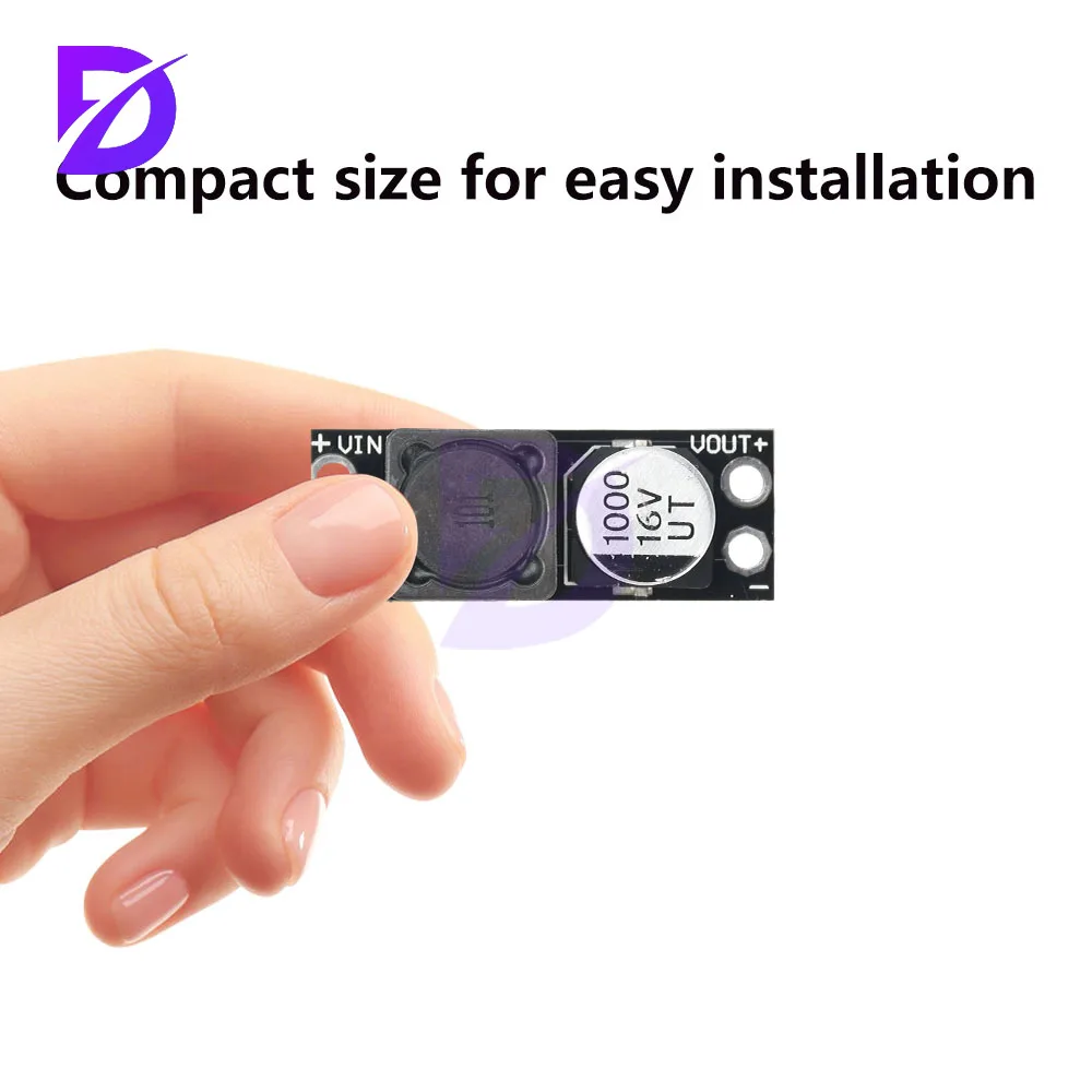 

DC 16V 2A LC Filter Power Filter Eliminates Image Transmission Ripple Interference Video Signal Filtering