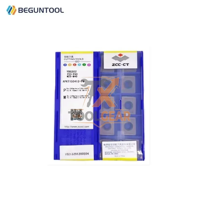 2026China*Factory* ZCC.CT CNMG120408-PM Internal Turning Insert for Steel/Stainless Steel CNC Lathe PVD/CVD