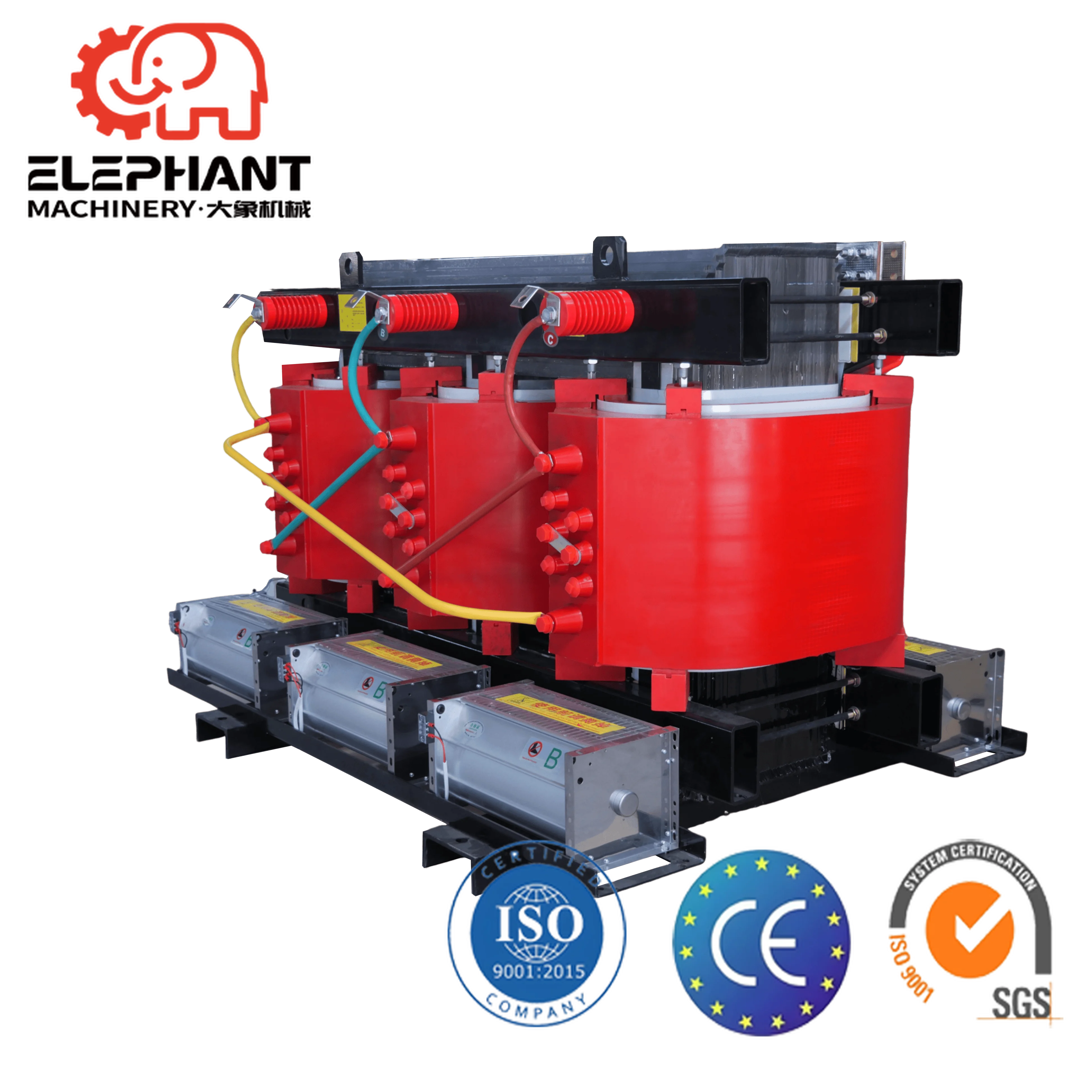 High Performance 500 Kva 400kva 315kva Dry Testing Transformer 11kv Input Voltage Substation 3 50/60Hz Epoxy Resin Insulated
