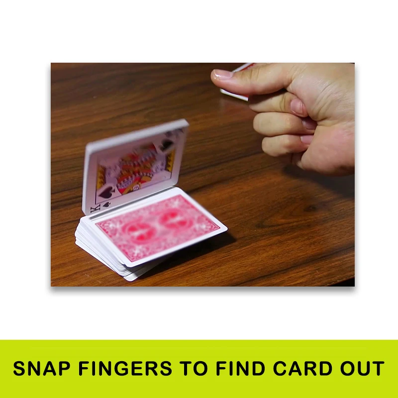 

Finding the Card by Snapping Fingers or Blowing Magic Tricks Blow Hunter Powerful Magic Props Easy Doing Illusions Gimmicks