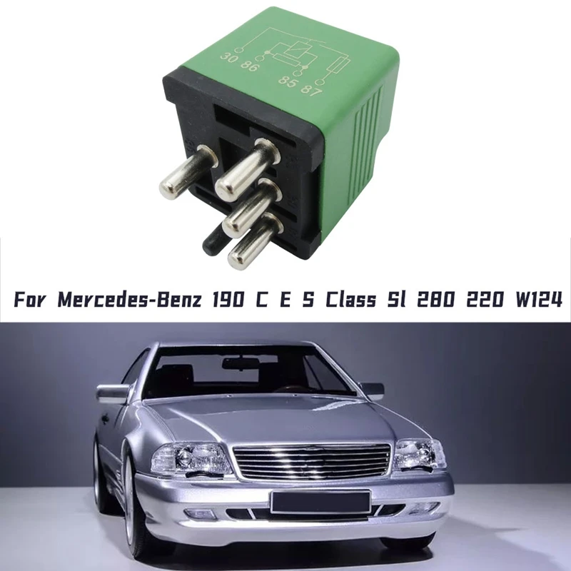 Car Fuel Pump Multipurpose Relay 0015429619 0015425919 0025420119 For Mercedes-Benz 190 C E S Class Sl 280 220 W124