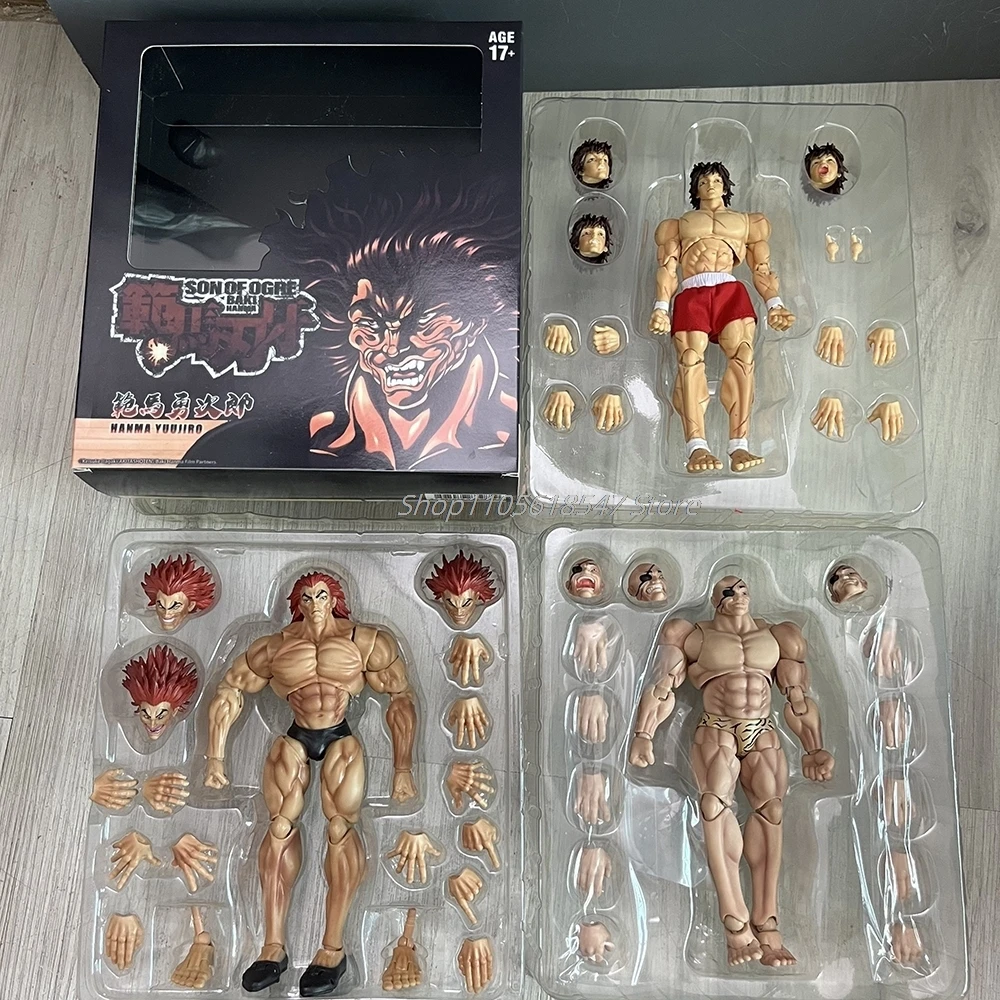 Figurka Hanma Yujiro Baki Hanma Doppo Orochi, syn Ogra, model zabawki, dekoracja, prezent urodzinowy