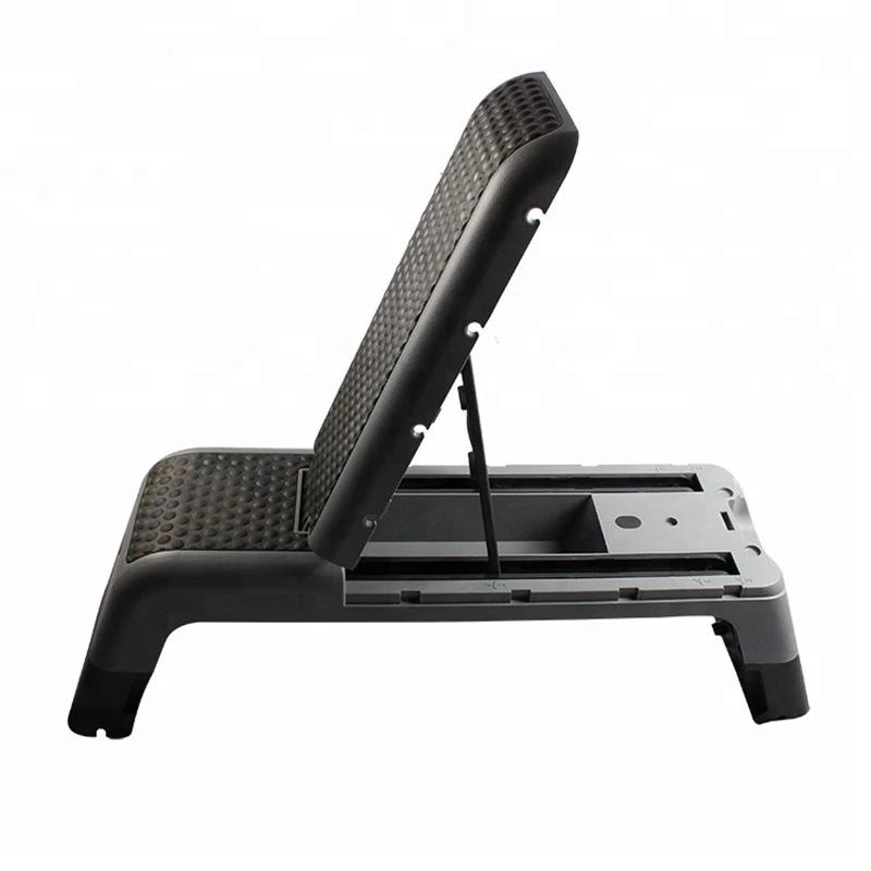 Foldable Storage Aerobic Step Platform Multifunctional Workout Stepper Space Saving Fitness Equipment for Indoor Cardio Training