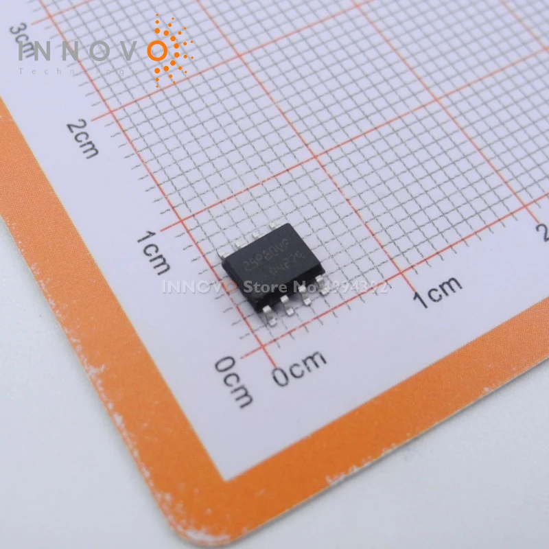 5PCS/LOT M25P80-VMN6TP Marking 25P80VP  IC FLASH 8MBIT SPI 75MHZ 8SO